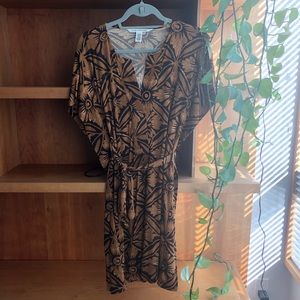 DVF floral wrap dress